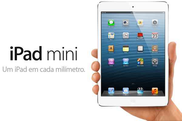 novo ipad mini na mao